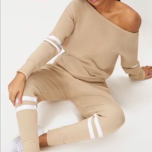 PLT Striped Lounge Set